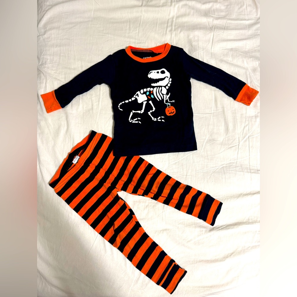 Carter’s Halloween Dinosaur Pajamas
